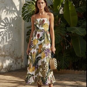 cotter maxi dress blue floral The Carmen Dress in Provencal Blue Floral 0 / Provencal Blue Floral